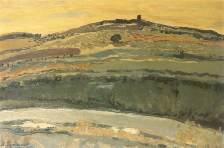 Paisaje con castillo
