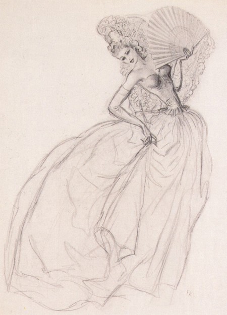 La dama del abanico