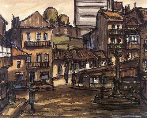 Rúa de Santiago