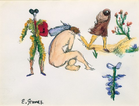 Torero con figuras
