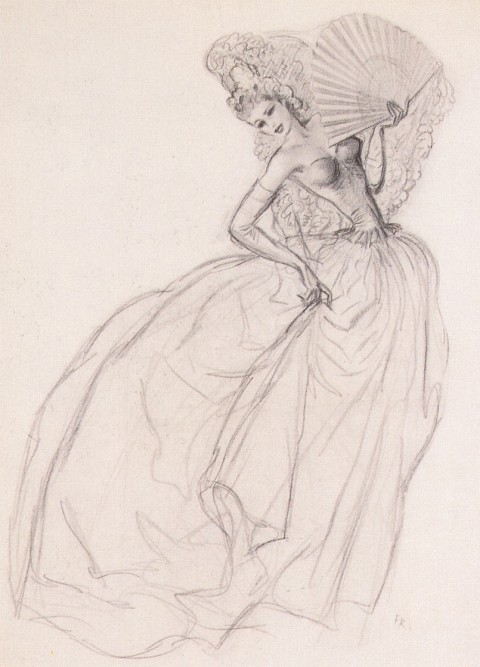 La dama del abanico
