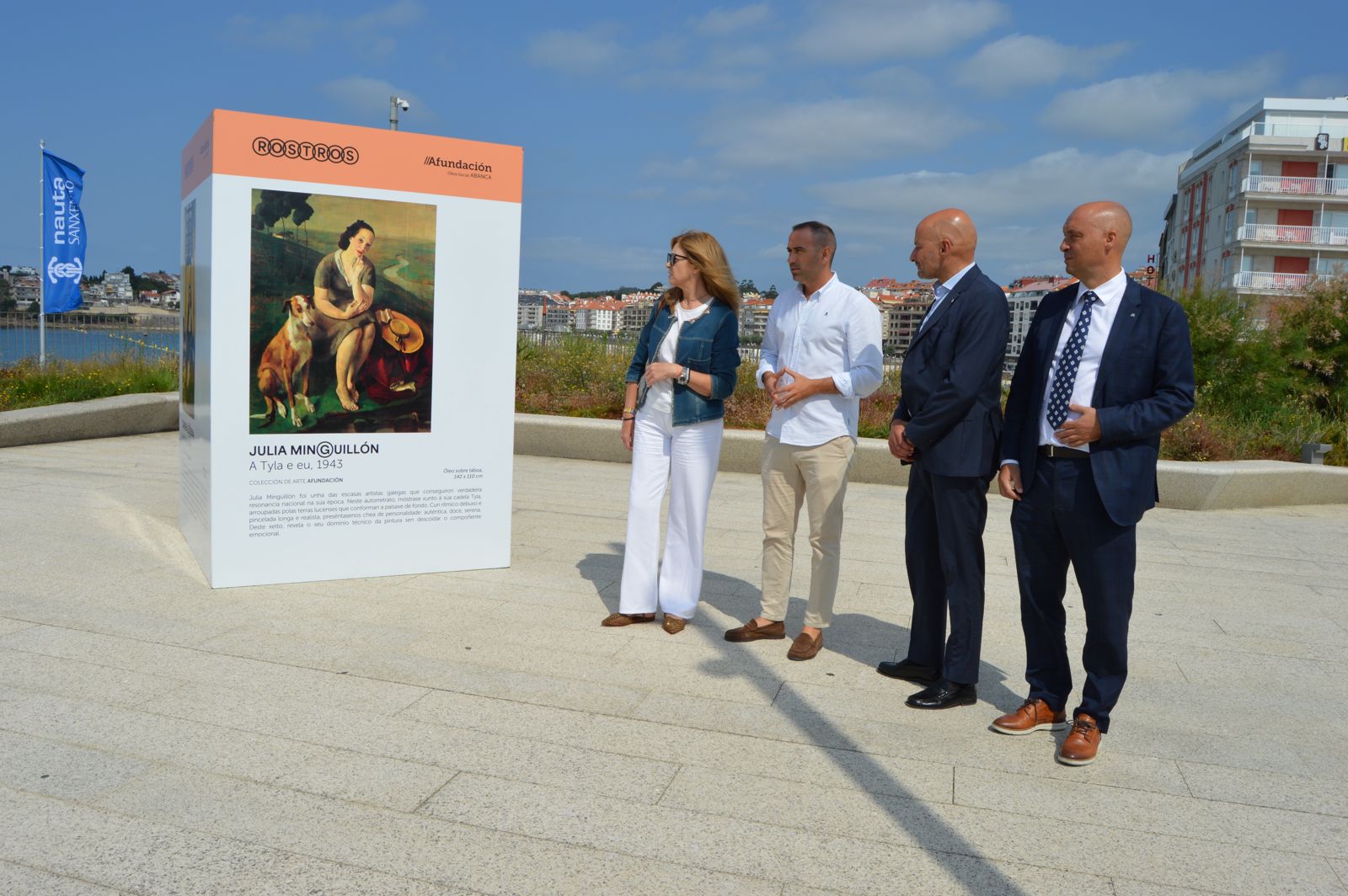 ABANCA, Afundación e o Concello de Sanxenxo presentan a mostra «Rostros das coleccións de ABANCA e Afundación» 